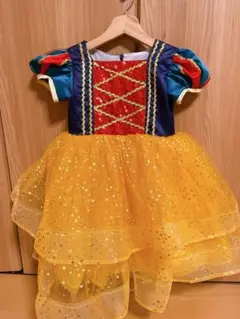 スノーホワイト風ドレス 半袖 100cm~