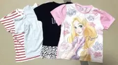 女の子 半袖 Tシャツ 120 まとめ売り ラプンツェル ディズニー　西松屋