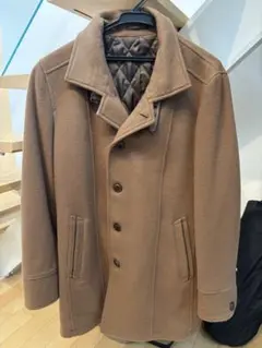 ブラウン ミッシェルクラン　メンズ　コート