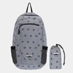 HEISAN 超軽量 コンパクト ポケットバッグ V1 ドットスカイ エコバッグ 