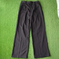メンズLsize 黒ワイドパンツ