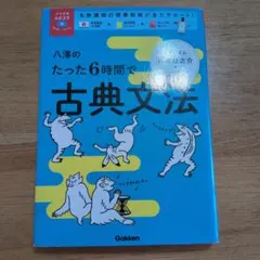 八澤のたった6時間で古典文法