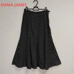 EMMA JAMES　フレアスカート　ブラック　Lサイズ　13号　エマジェイムスのサムネイル