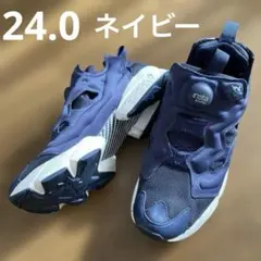 Reebok リーボック インスタポンプフューリー ネイビー　24.0