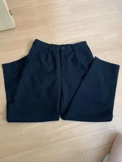 GU ワイドテーパードイージーパンツ　321-327765