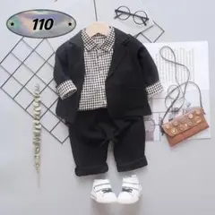 ☆新品☆フォーマル 男の子　セットアップ　入園式　結婚式　スーツ　110cm