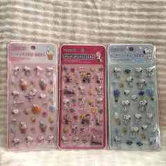 PEANUTS PUKUPUKU SEAスヌーピー シール 3枚セット