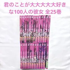 君のことが大大大大大好きな100人の彼女 全巻セット 1-25巻 漫画のサムネイル