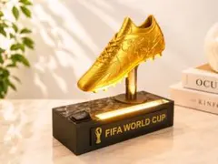 サッカー ゴールデンブーツ賞 ライト付き オブジェ　マグネット着脱式