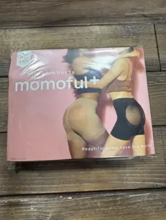 正規品 momoful+ ヒップショーツ M ブラック モモフルプラス