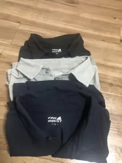 FINE ASSIST 長袖ポロシャツ 3色セット ワークマン　作業着