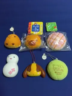 スクイーズ6種類詰め合わせセット！超リアル！新品・未使用