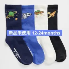 GAP baby スペースクルーソックス4足セット
