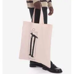 【新品未使用品】MAISON KITSUNÉ × KAJSA ピンクトートバッグ