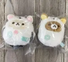リラックマ　シマエナガ　仙台 札幌 限定　ぶらさげぬいぐるみ　2個セット