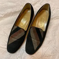 yoshinoya靴美品！黒スエード　婦人靴