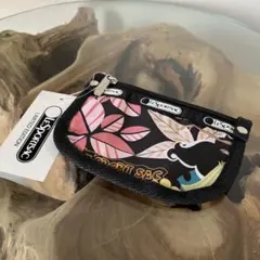 LeSportsac キーリング ポーチ ワヒネフラ