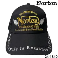 新品 Norton ベースボール メッシュキャップ 黒のサムネイル