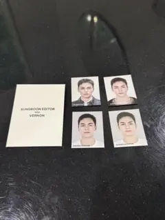 9*9様 SUNGBOON EDITOR VERNON フォトカード 4枚セット