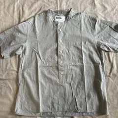 MHL. ボタン付きスタンドカラーネックシャツ M メンズ　レディース