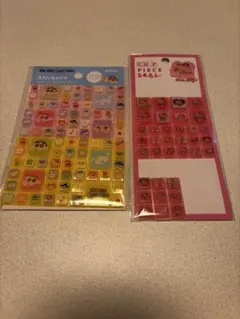 クレヨンしんちゃん キティちゃん　ブロックシール