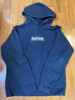 Supreme Bandana Box Logo hooded  navy S