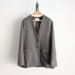 IENA シャークツイードノーカラージャケット イエナのサムネイル