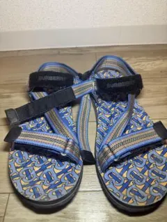 BURBERRY モノグラム パデッド スライド サンダル 40 BURBERRY モノグラム パデッド スライド サンダル 40 - メルカリ