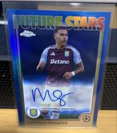 Morgan Rogers autograph 150シリ Topps