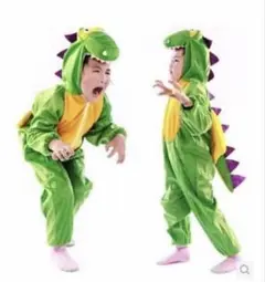 ハロウィン　恐竜コスプレ　キッズ
