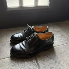 レザー製黒レースアップシューズ サイズ5