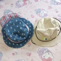 COMME CA ISM ハット 帽子 50 52cm2点セット 50-54cmのサムネイル