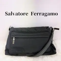 Ferragamoフェラガモ ナイロン×レザーワンショルダーバッグ