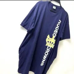 美品❣️ロデオクラウンズワイドボウル❣️Tシャツ❣️ロング❣️ネイビー❣️ポケット付き❣️のサムネイル