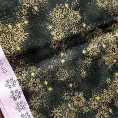 【クリスマスプリント】プチ クリスタル 約110×50cm