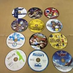 wii ゲームソフトまとめ売り12枚 マリカー ドンキコング スマブラ ドラクエ