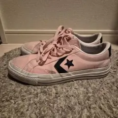 CONVERSE ピンク ローカットスニーカー