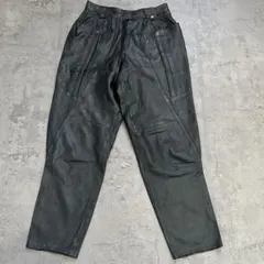 【2863】VINTAGE LEATHER pants gimmick