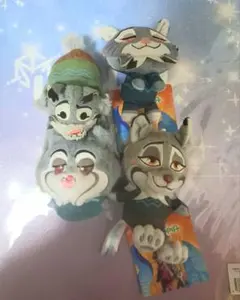 ズートピア2　パウバートリンクスリー　ツムツム　ぬいぐるみ