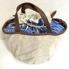 ルートート　トートバッグ　2wayトート＆ショルダーバッグ　レース巾着口トート