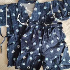 綿100% 甚平 サイズ120cm　恐竜