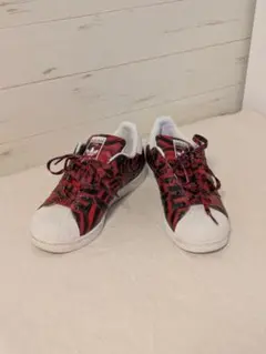 ♢希少！adidas Superstar ゼブラ×カモフラージュ 24cm