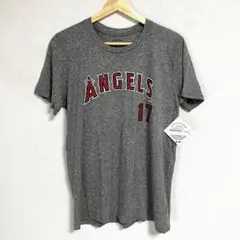 大谷 翔平 USA製 Tシャツ ANGELS Majestic Threads