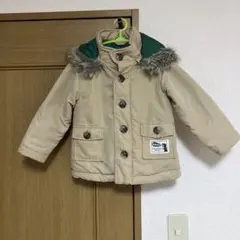 klädskap ベージュ　ダウン　アウター　ジャケット　100