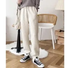 新品Classical Elf キルティングジョガーパンツ S クラシカルエルフ