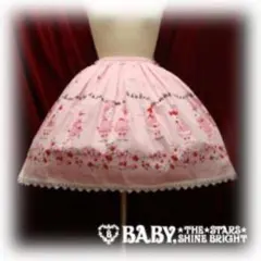 baby,thestarsshinebrightみるくちゃんうさくみゃ柄スカートのサムネイル
