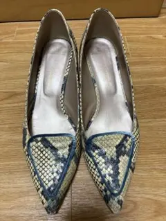 銀座かねまつ　ポインテッドトゥパンプス　25㎝