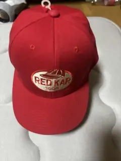 RED KAP 刺繍ロゴ キャップ レッド