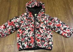 BREEZE PARTYPARTY 迷彩柄フード付きダウンコート　110cm