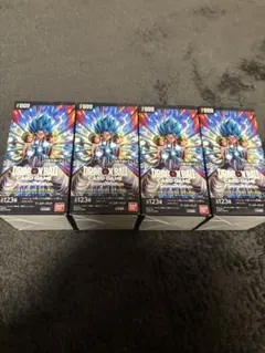 ドラゴンボール フュージョンワールド FB09 4BOX新品未開封テープ付き